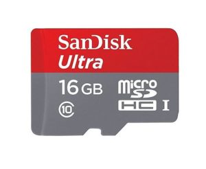 Sandisk microSDHC s80 16GB | מיקרו SD קלאס 10