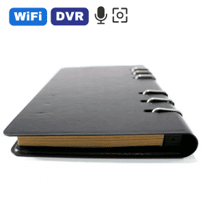 מצלמה נסתרת מקליטה קול ביומן אלגנטי LawMate PV-NB10W