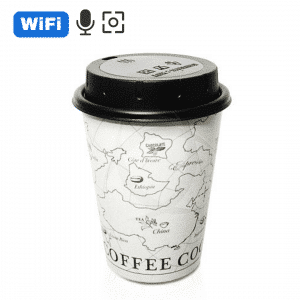 מצלמה נסתרת בכוס עם שידור LawMate - WIFI