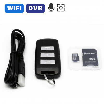 מצלמה נסתרת בשלט רכב עם שידור לנייד ב-LawMate PV-RC200HDW - WiFi - Image 4